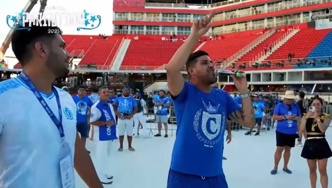 Provocações entre Caprichoso e Garantido marcam passagem de som