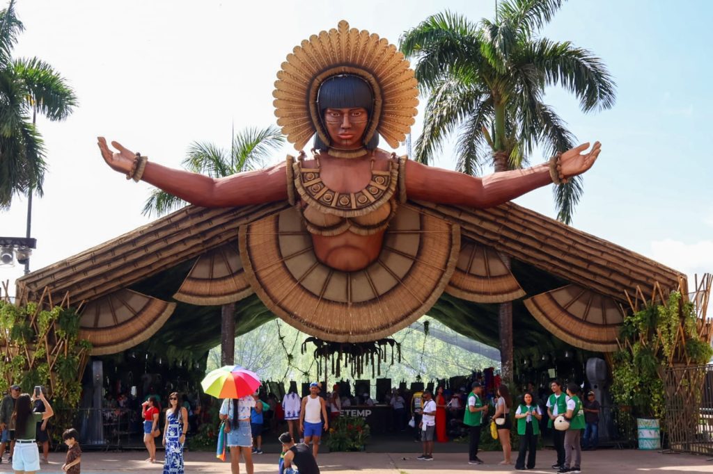 Mostra de artesanato e economia solidária em Parintins (Foto: Divulgação)