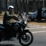 Jair Bolsonaro durante entrevista em que citou adolescentes venezuelanas