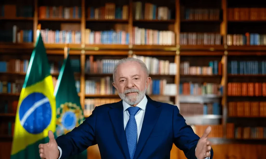 Presidente Lula em pronunciamento oficial sobre ameaças tarifárias dos EUA