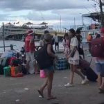 Passageiros enfrentam confusão no Porto de Parintins à espera de lanchas para Manaus