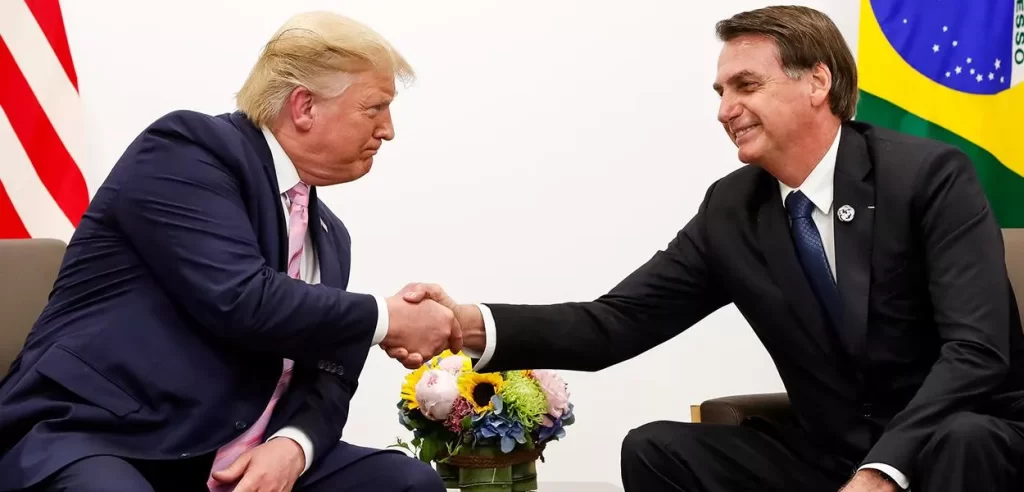 Trump defende Bolsonaro