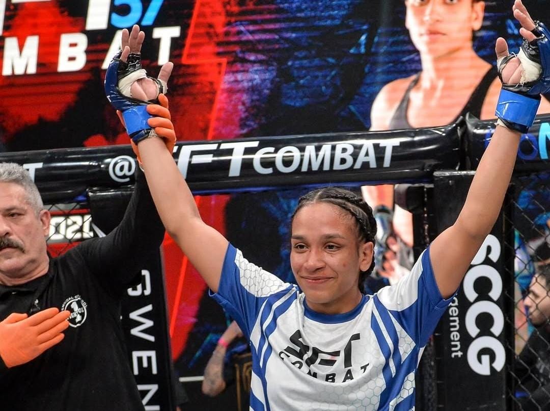Amazonense Natália Oliveira é campeã do SFT Combat 57 em São Paulo