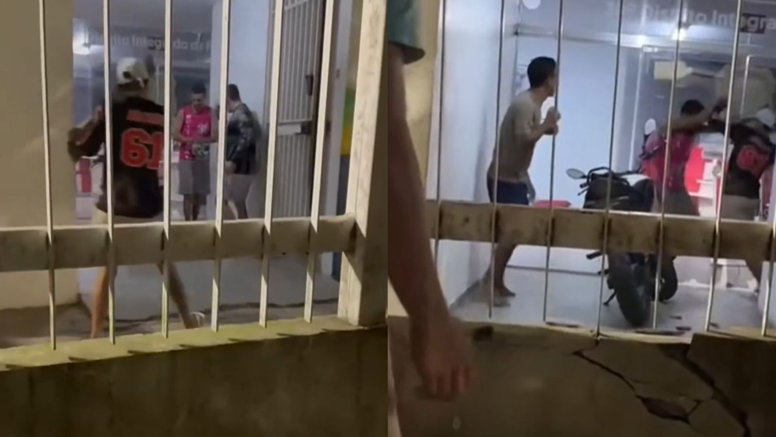 Homem é agredido com pedaço de pau em delegacia de Manaus