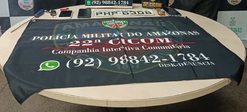 Três homens são presos por furto com uso do ‘Chapolin’ em Manaus