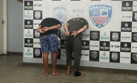 Irmão de ‘João Branco’ e comparsa são presos com armas em Manaus