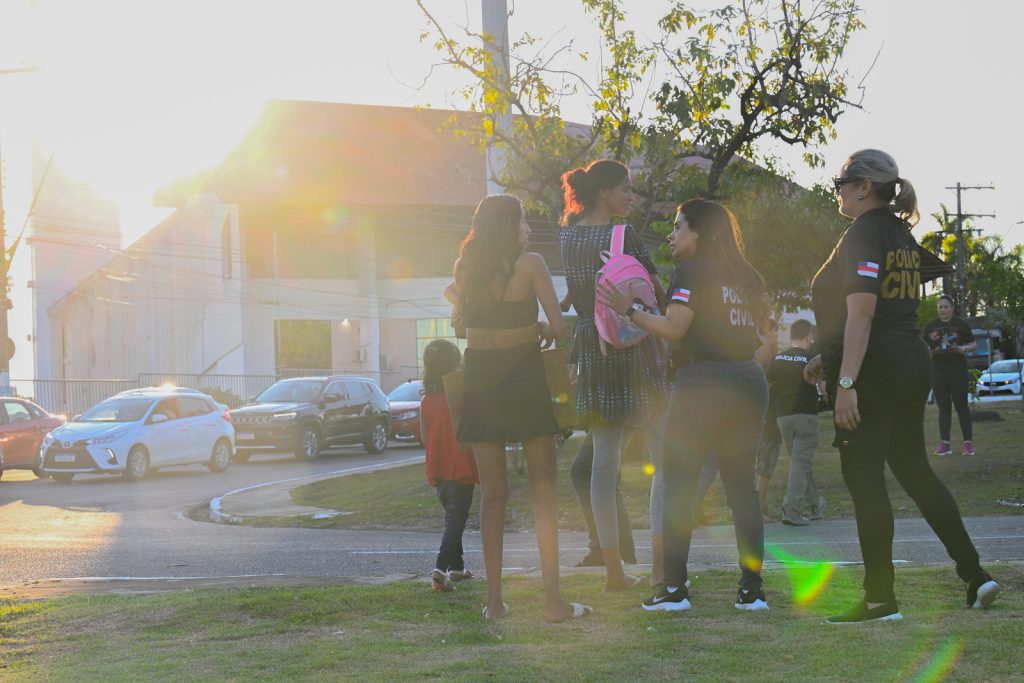 JAM e órgãos parceiros fazem abordagem para combater a exploração de crianças e adolescentes