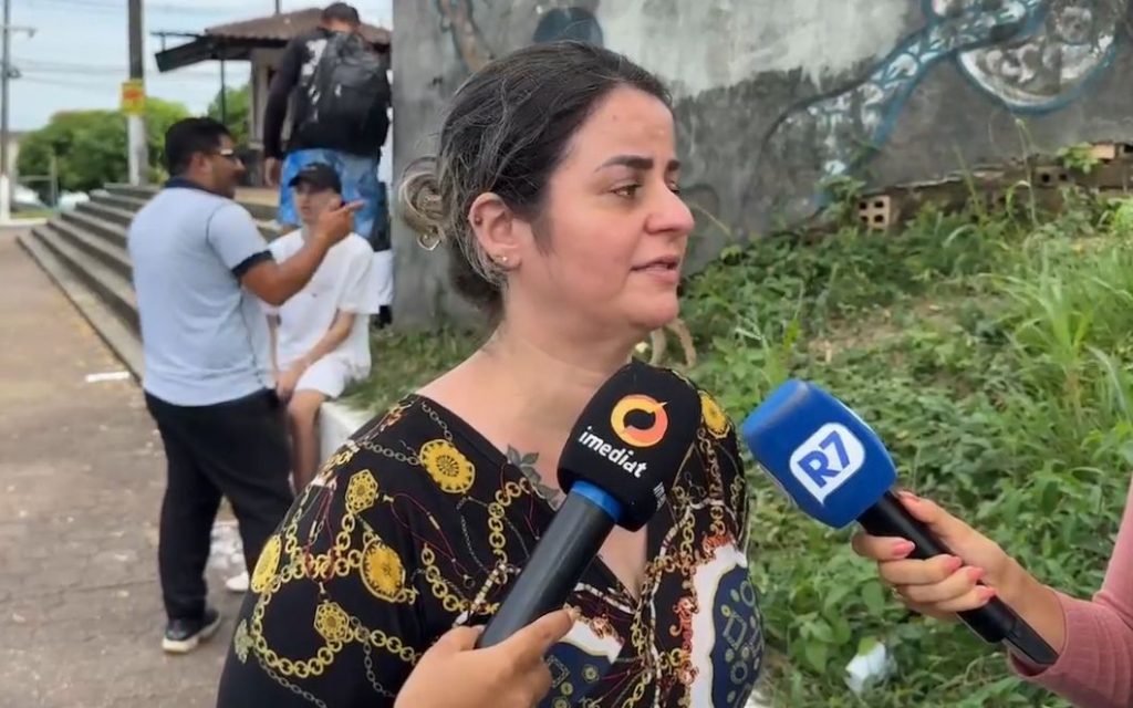 Local onde o corpo do psicólogo Manoel Brandão foi encontrado em Manaus