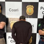 Homem preso em Coari por agredir grávida e provocar morte do bebê
