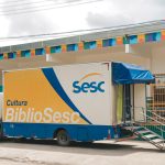 Biblioteca da Sesc Ler Itinerante no Amazonas