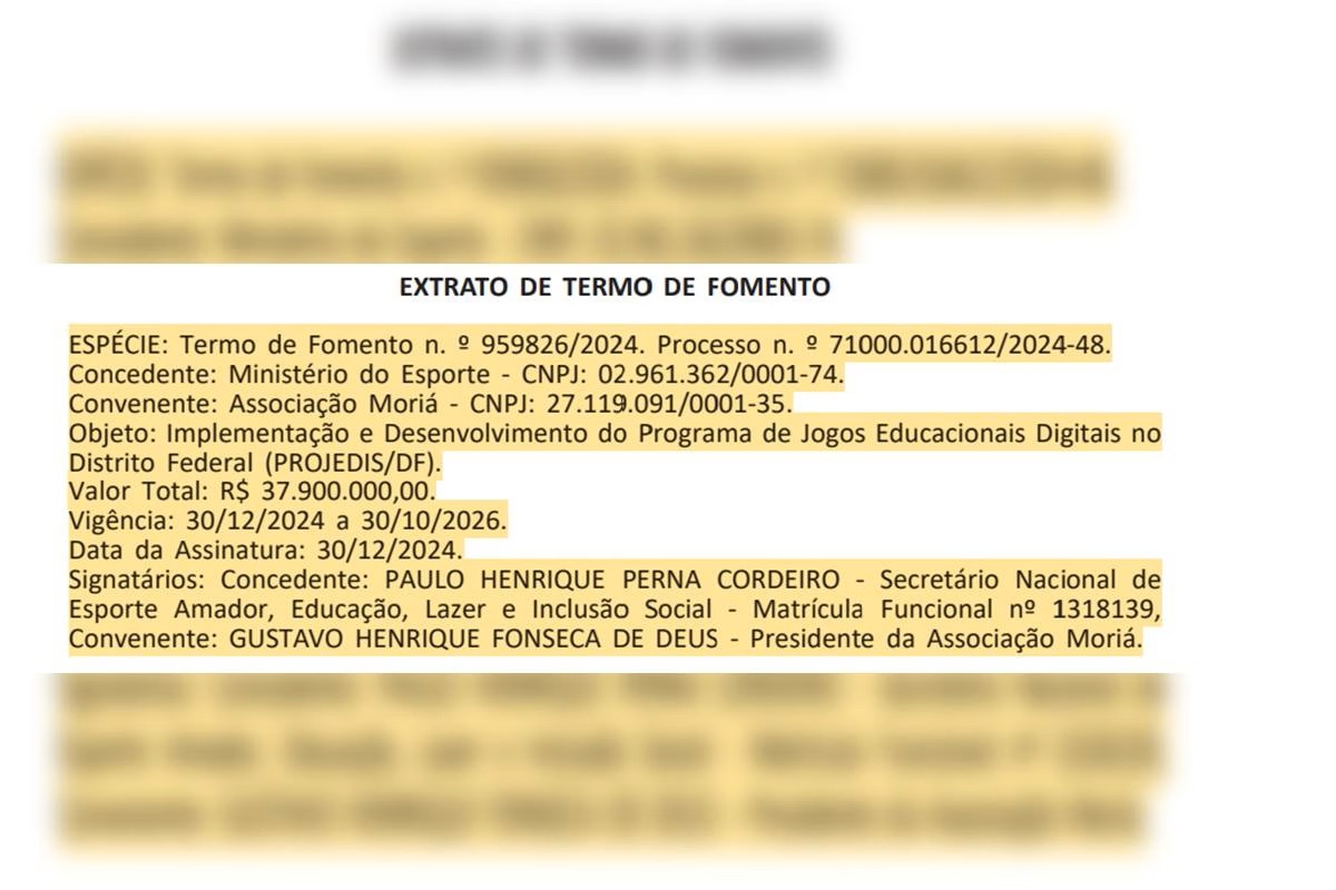 Com R$ 53 mi em emendas, entidade tentou envolver Secretaria de Educação