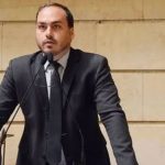 Carlos Bolsonaro durante evento político antes de internação