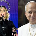 Madonna durante apresentação, autora do apelo ao Papa Leão para visitar Gaza