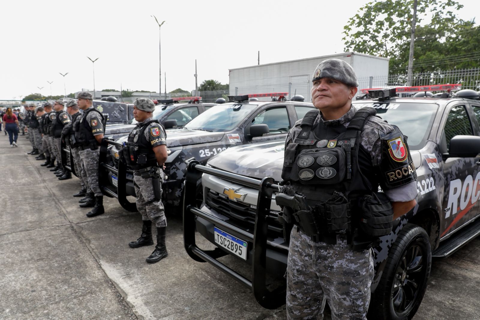 Wilson Lima entrega 252 novas viaturas para reforçar segurança no Amazonas