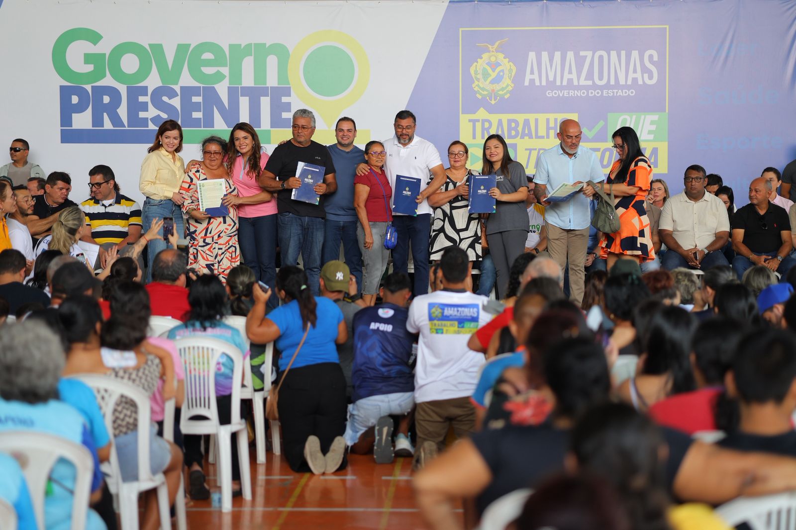 Coroado recebe 20ª edição do Governo Presente com serviços gratuitos