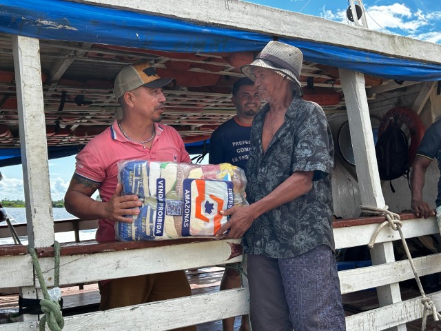 Cheia no Amazonas já afeta mais de 139 mil famílias