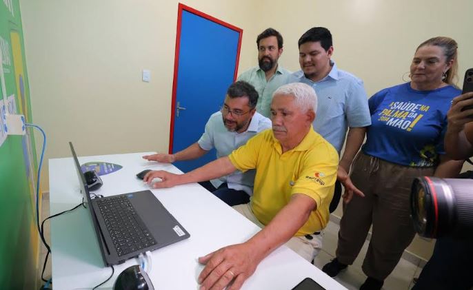 Wilson Lima inaugura Telessaúde em Itapiranga e Silves