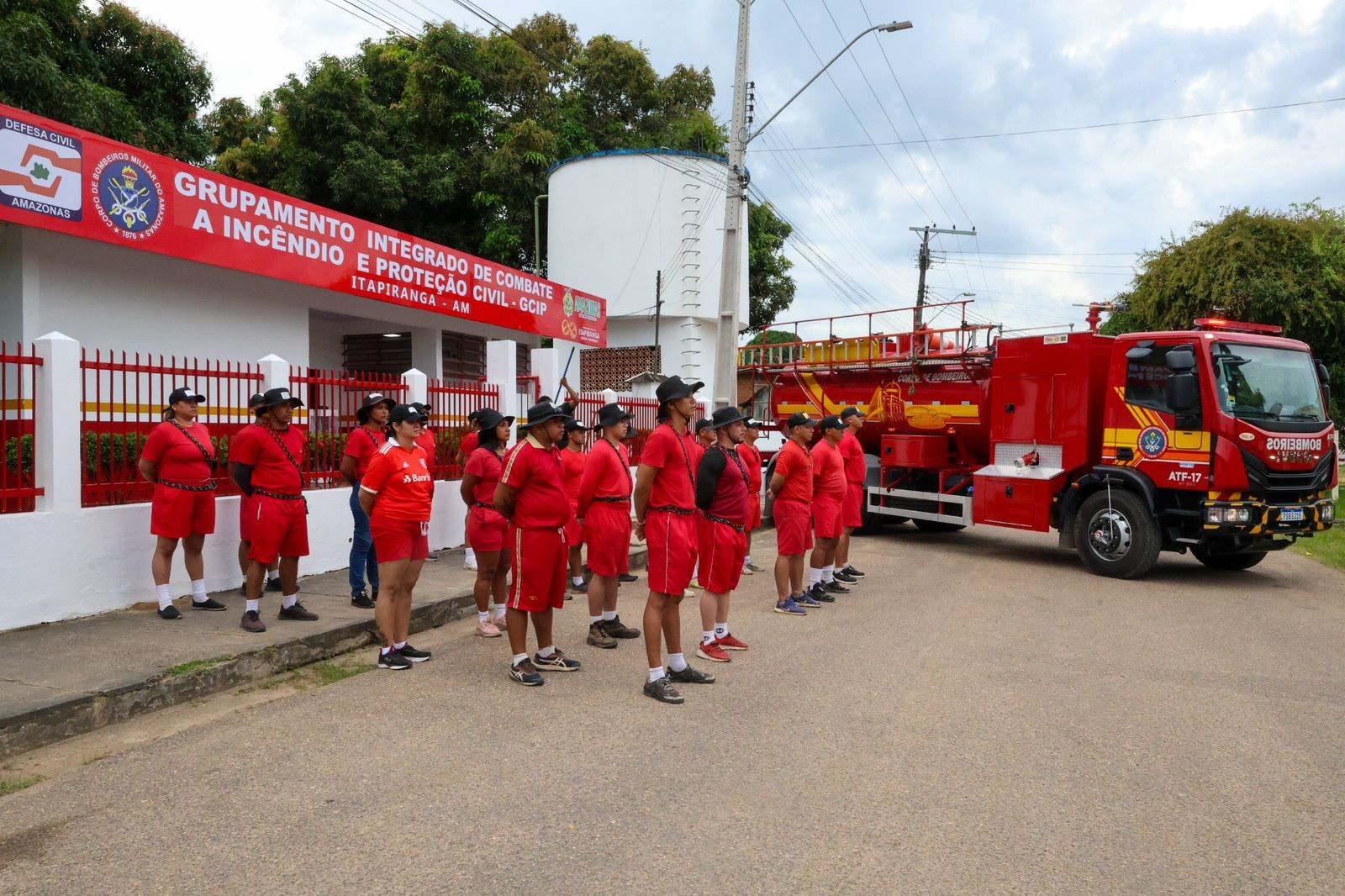Itapiranga recebe base do Corpo de Bombeiros