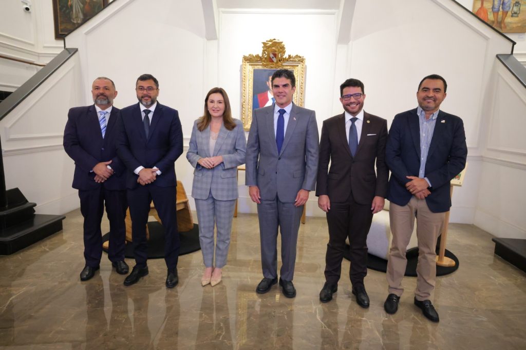 Wilson Lima durante reunião da Amazônia Legal para alinhar participação na COP30