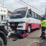 Micro-ônibus apreendido em Manaus durante fiscalização do IMMU