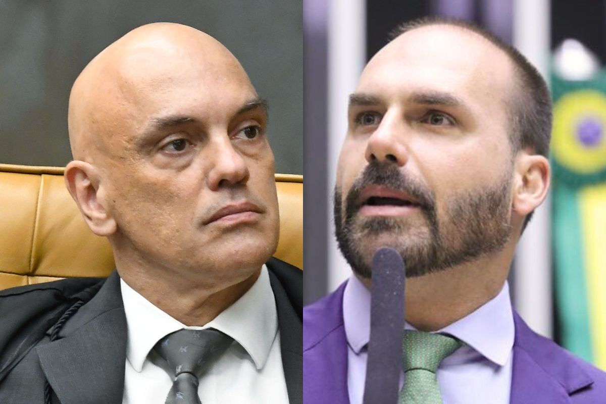Eduardo Bolsonaro culpa Moraes por assalto à casa da avó e ameaça agentes da PF
