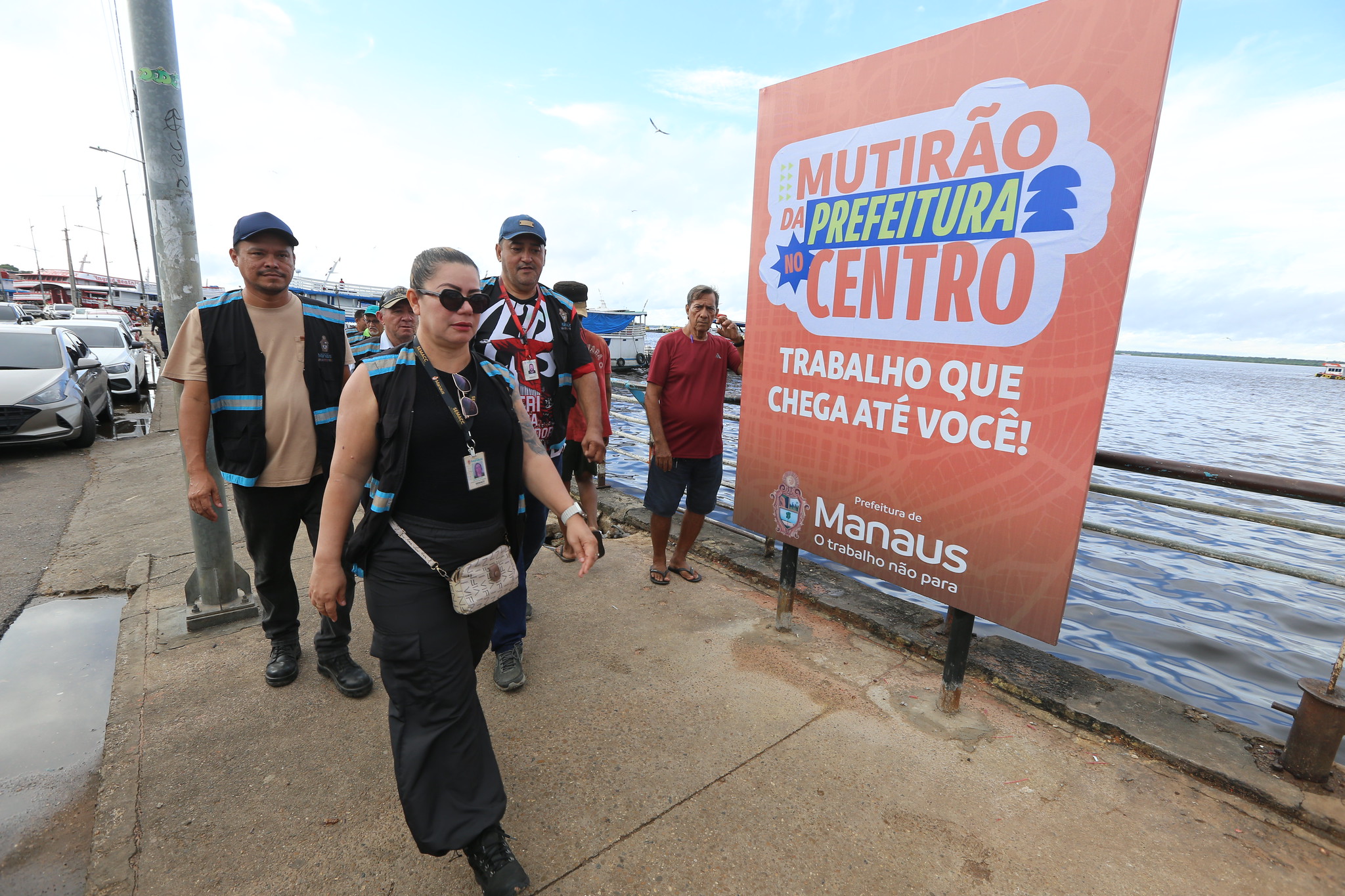 Prefeitura realiza ação educativa contra comércio irregular no Centro