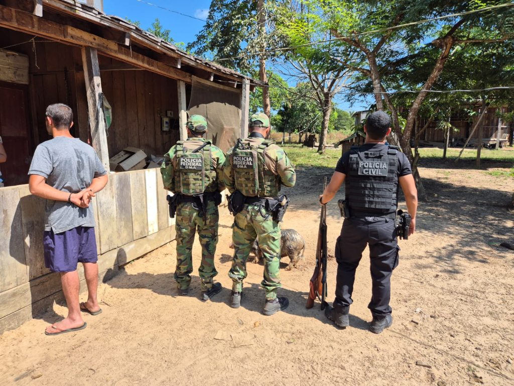 Ex-policial foragido preso por homicídio e feminicídio em operação no Amazonas