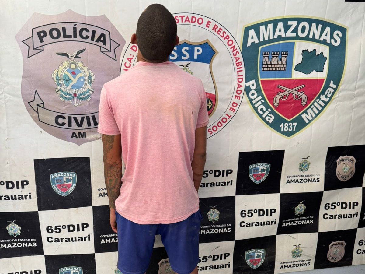 Suspeito de agredir pai e ameaçar mãe é preso no AM