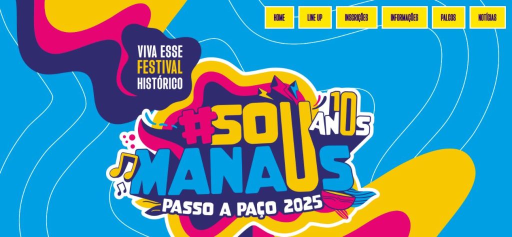 Público participa do festival #SouManaus Passo a Paço em Manaus