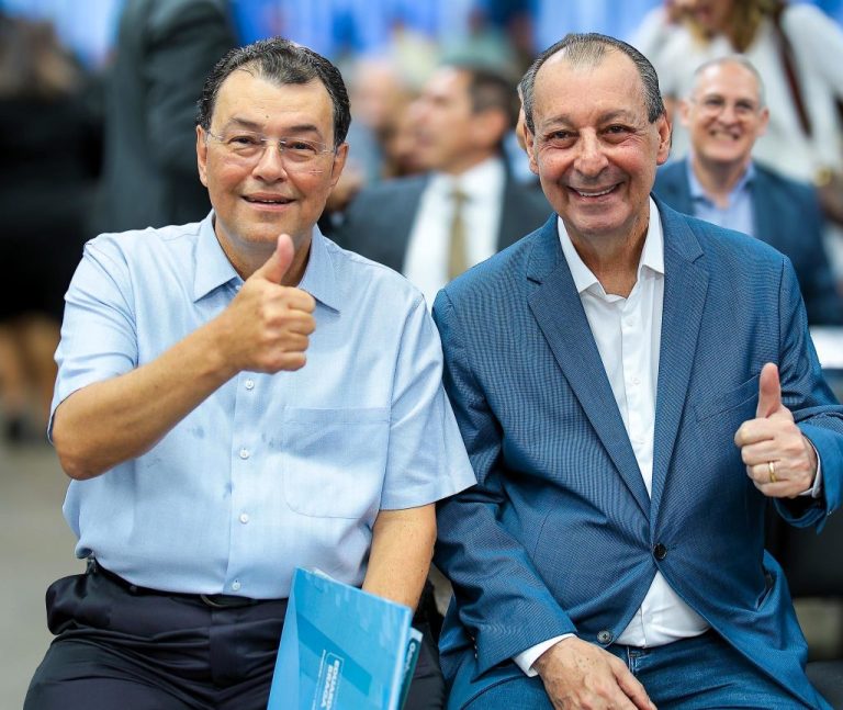 Eduardo Braga e Omar Aziz