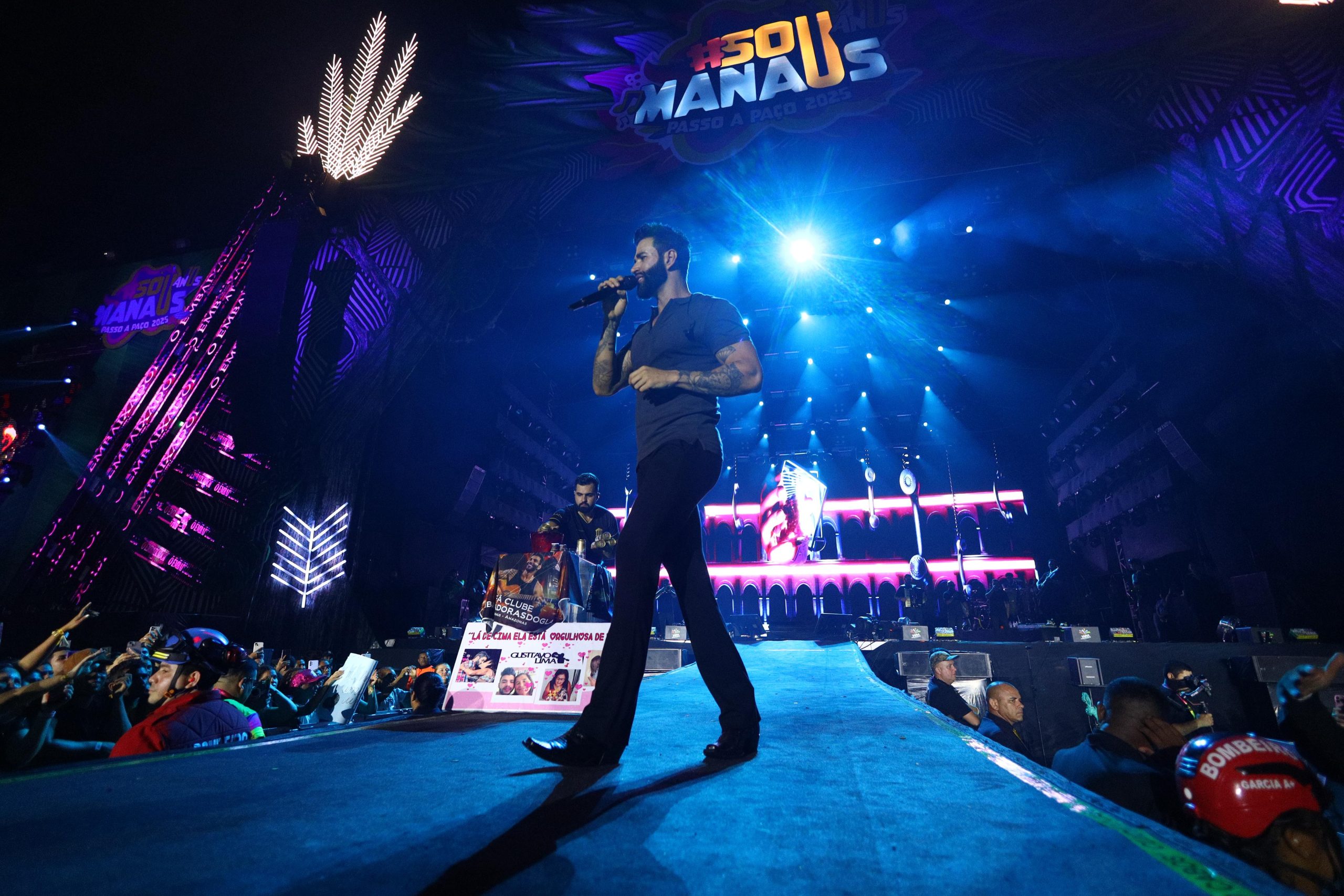 Gusttavo Lima agita fãs com repertório de hits no ‘Sou Manaus 2025’