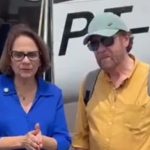 Damares Alves e Plínio Valério