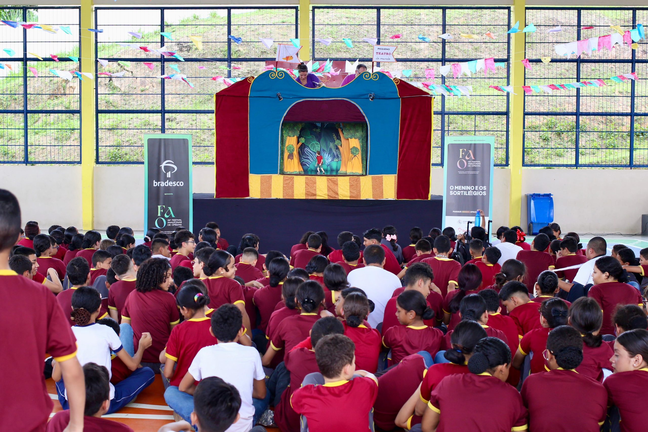 Festival Amazonas de Ópera leva oficinas culturais a escolas públicas