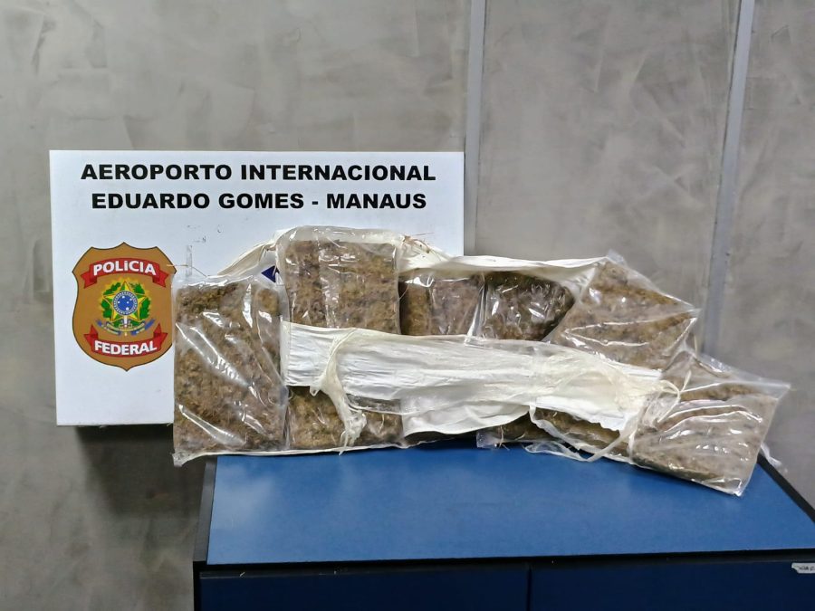 PF prende homem após tentativa de fuga no aeroporto de Manaus