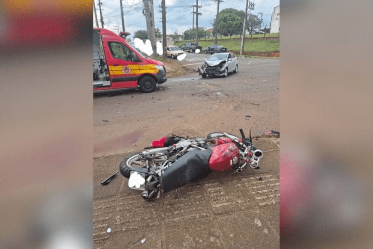 Homem perde perna e órgão genital em acidente após furto de motocicleta