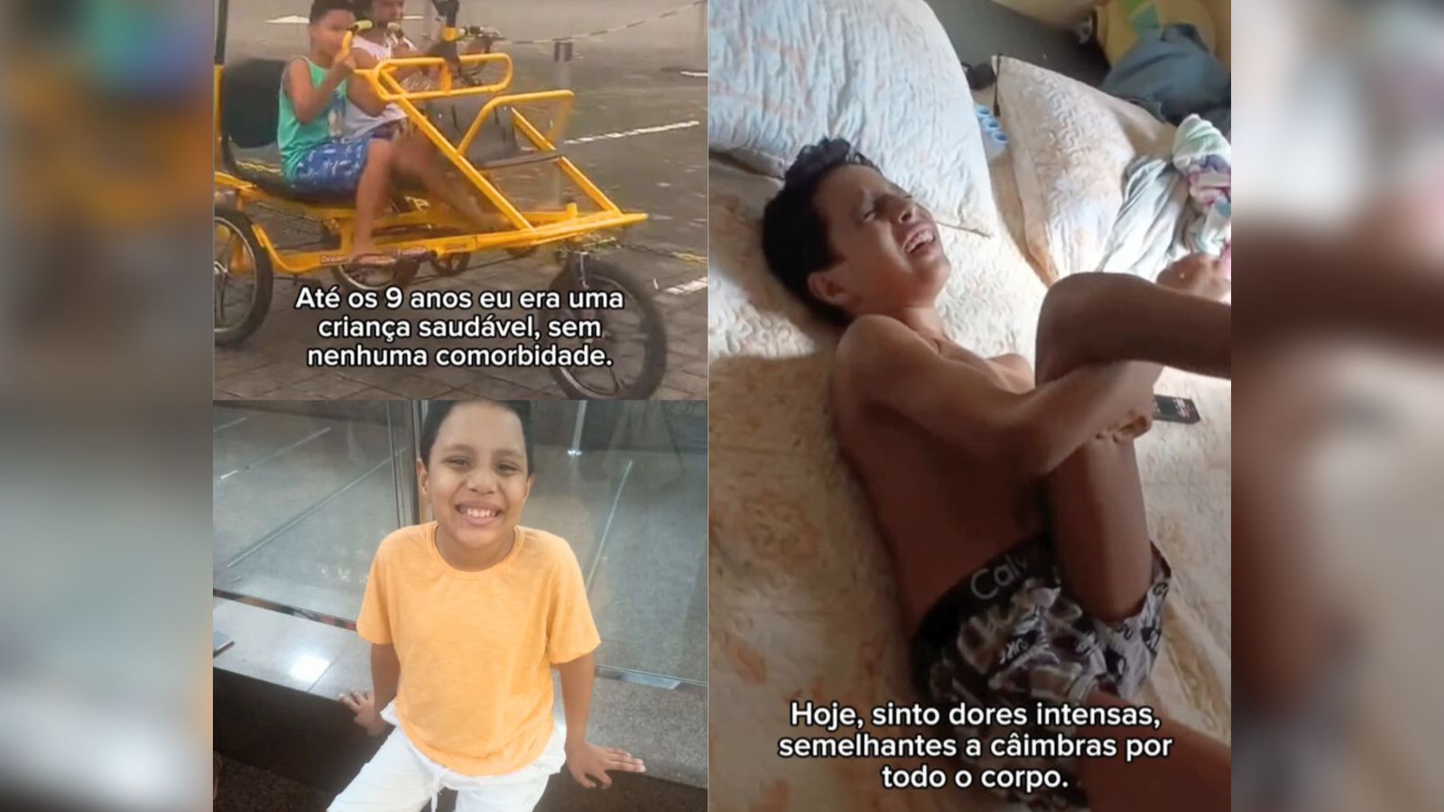 Menino de 11 anos luta por vida e precisa de cirurgia rara de R$ 500 mil no AM