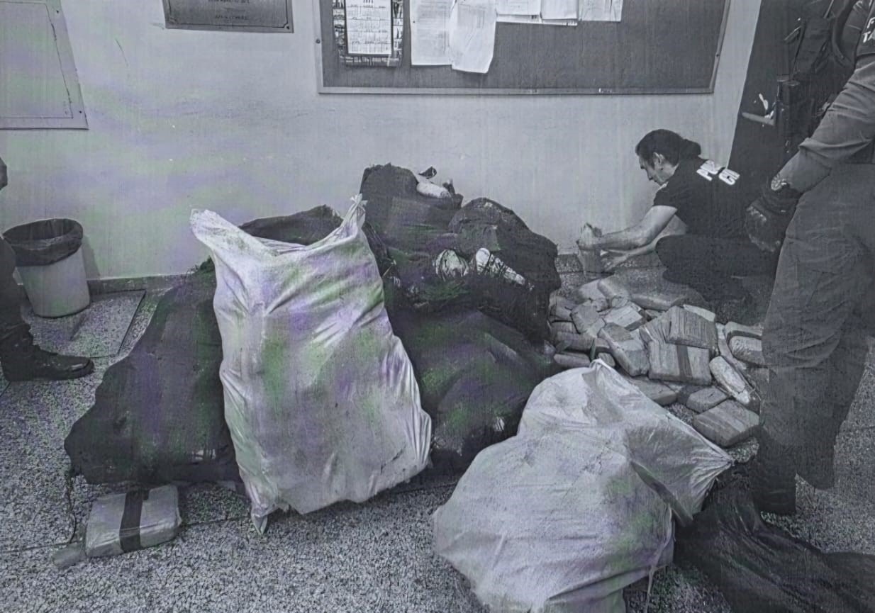 Preso responsável por guardar 368 quilos de maconha em oficina na Compensa