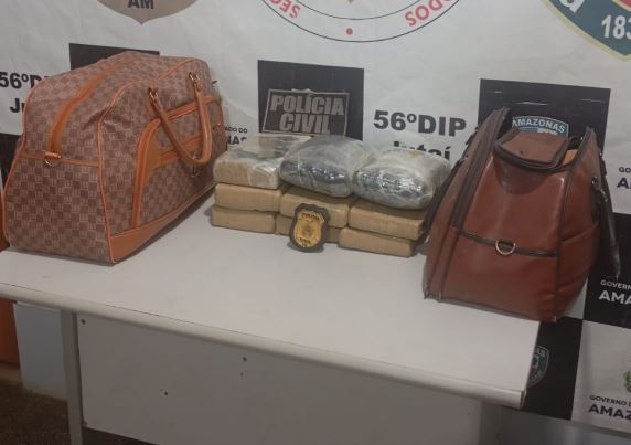 Mulheres são presas com drogas dentro de bolsa de bebê no porto de Jutaí
