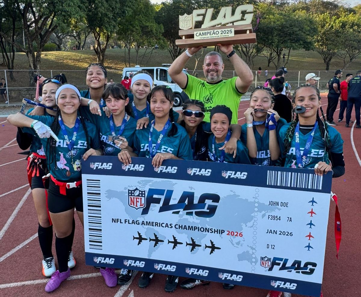 Sub-15 feminino de Manaus vence NFL FLAG e vai ao Mundial no México