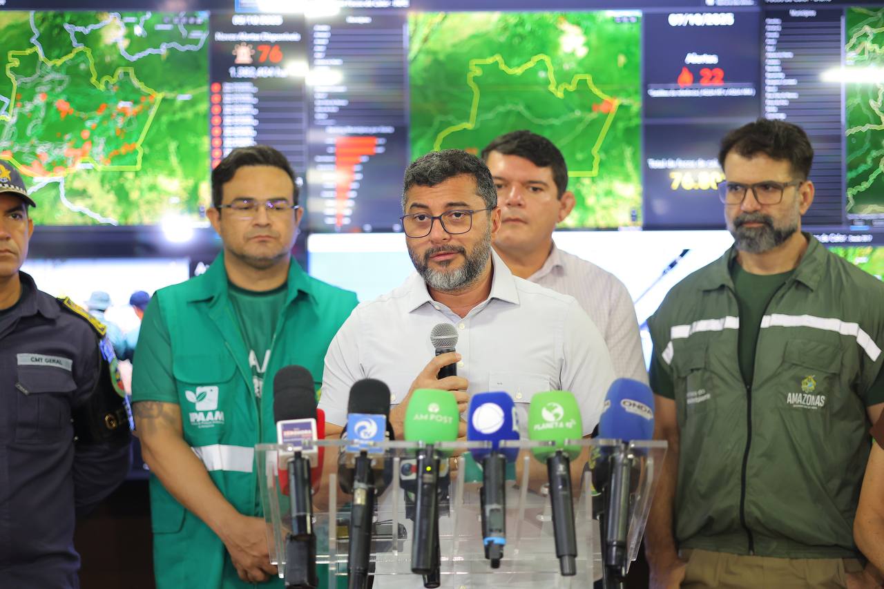 Amazonas registra queda de 85% nas queimadas e 31% no desmatamento em 2025