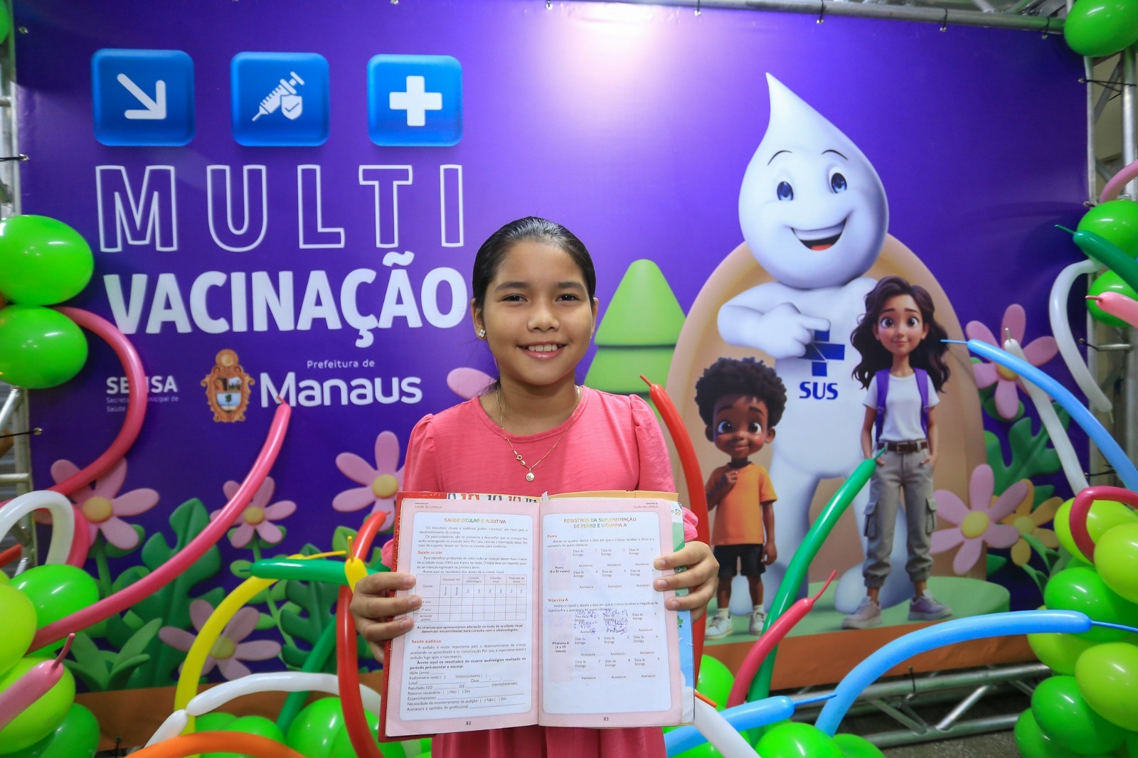 Manaus terá dez unidades de saúde abertas para multivacinação neste sábado (11)