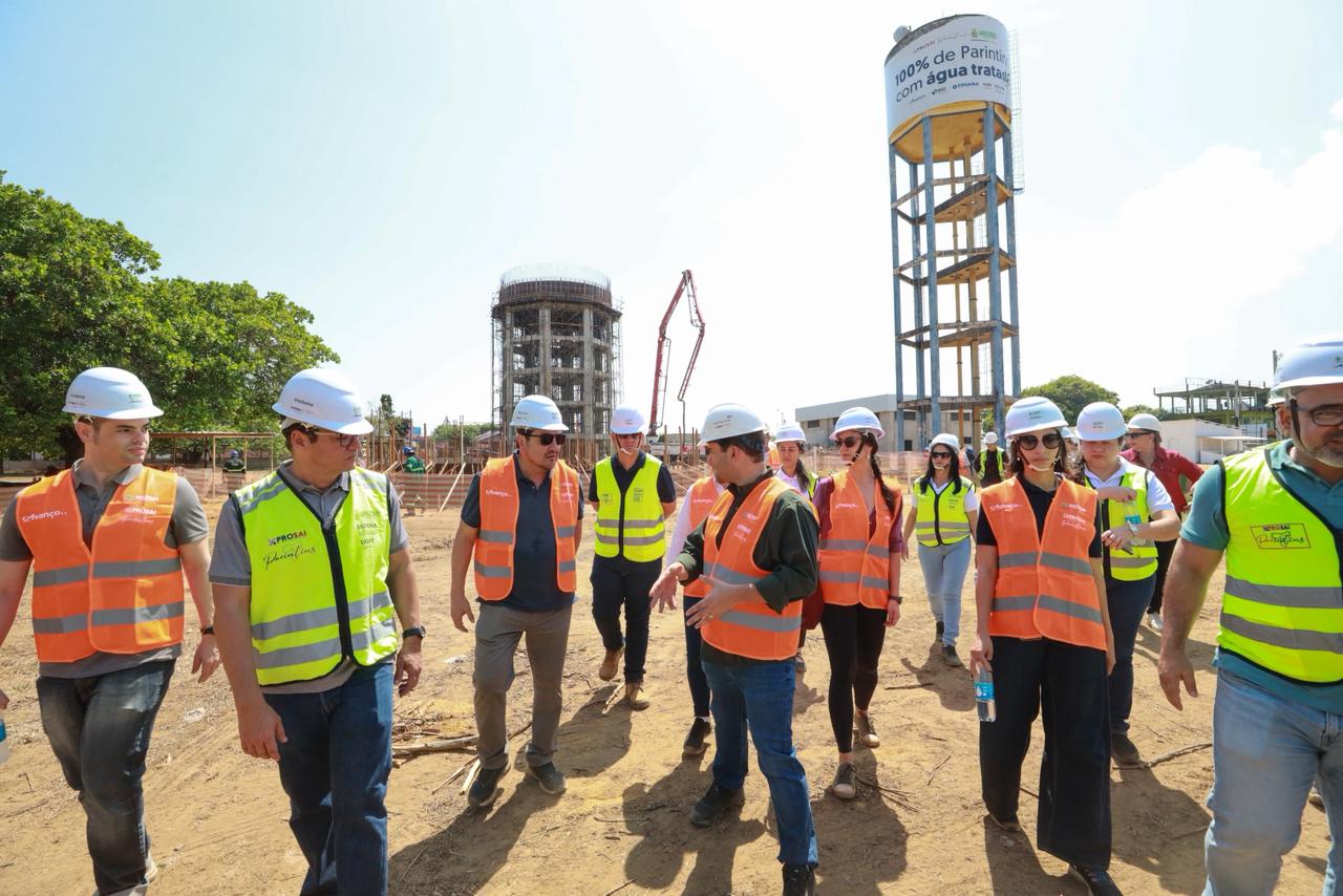 BID acompanha avanços do Prosai Parintins e obras de saneamento no AM