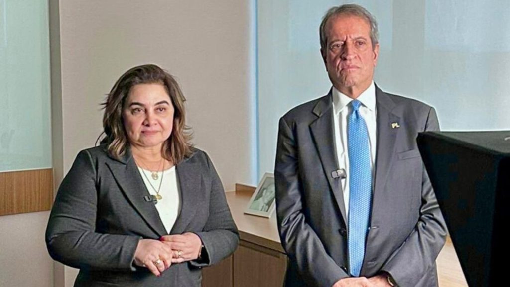 Maria do Carmo e Valdemar Costa Neto