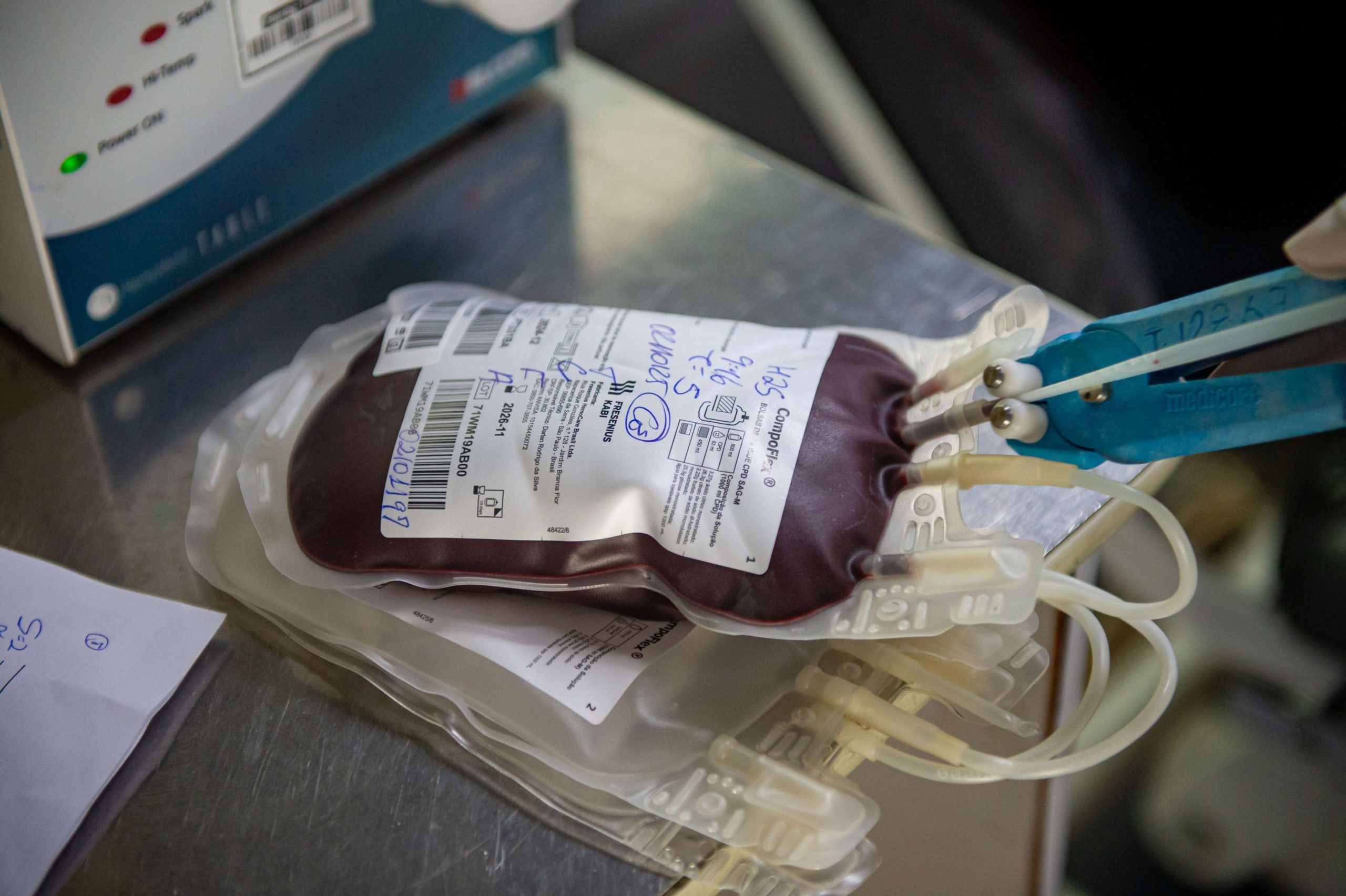 Unidade móvel do Hemoam reforça estoques de sangue em ação realizada na Sejusc