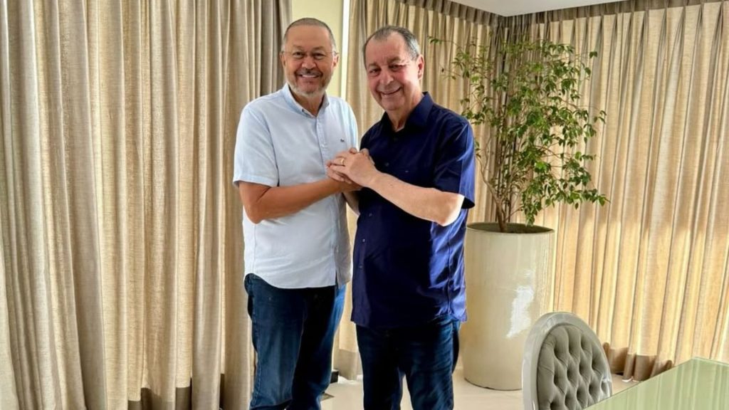 Silas Câmara e Omar Aziz