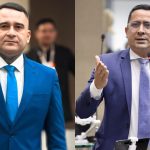 Vereador Sargento Salazar, e o deputado estadual Daniel Almeida (Foto: Divulgação/CMM e Aleam)