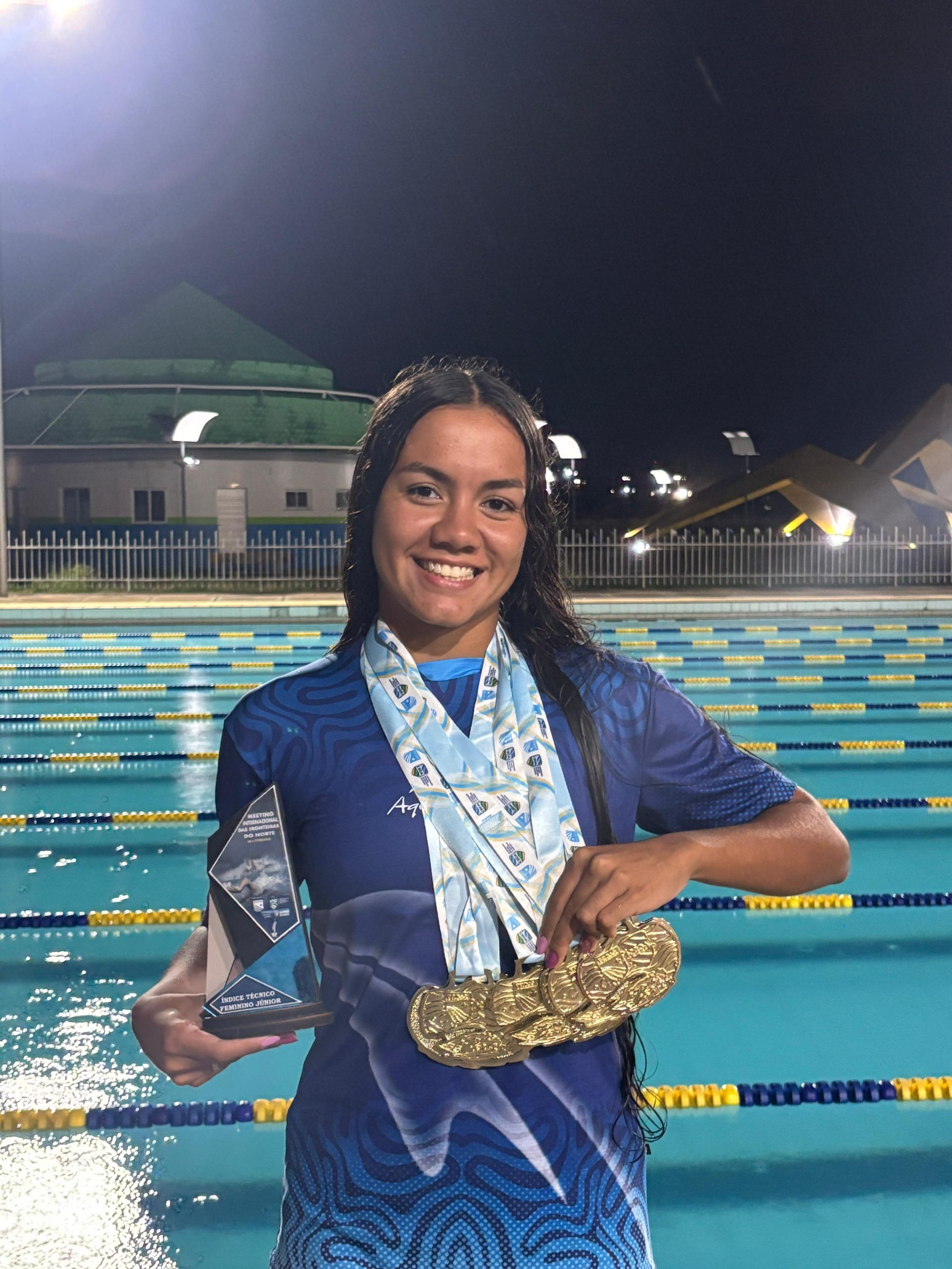 Kathleen Manoella representa o Amazonas no JUBs, em Natal