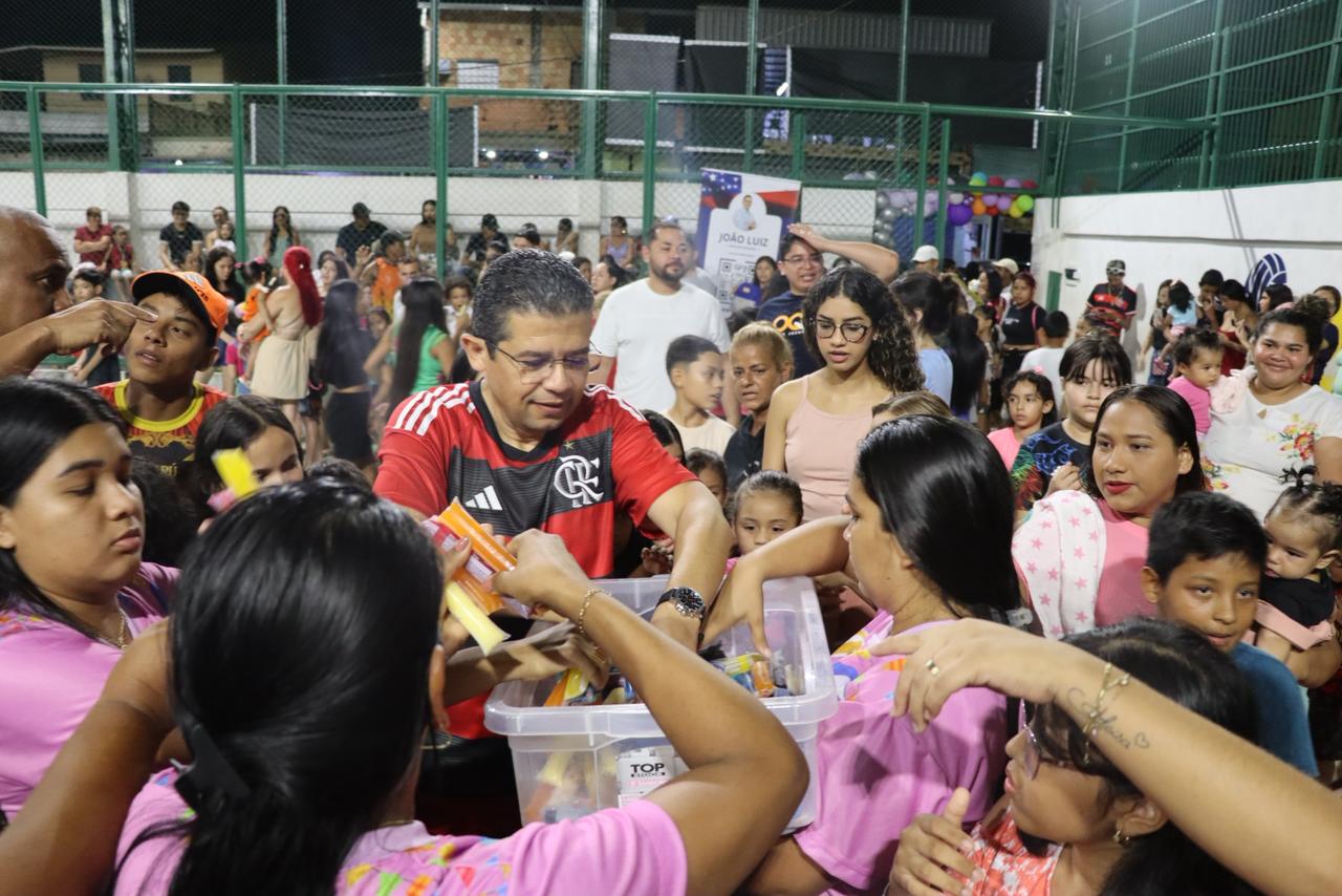 Mais de 2 mil crianças participam da ‘Rua do Esporte’ em Manaus