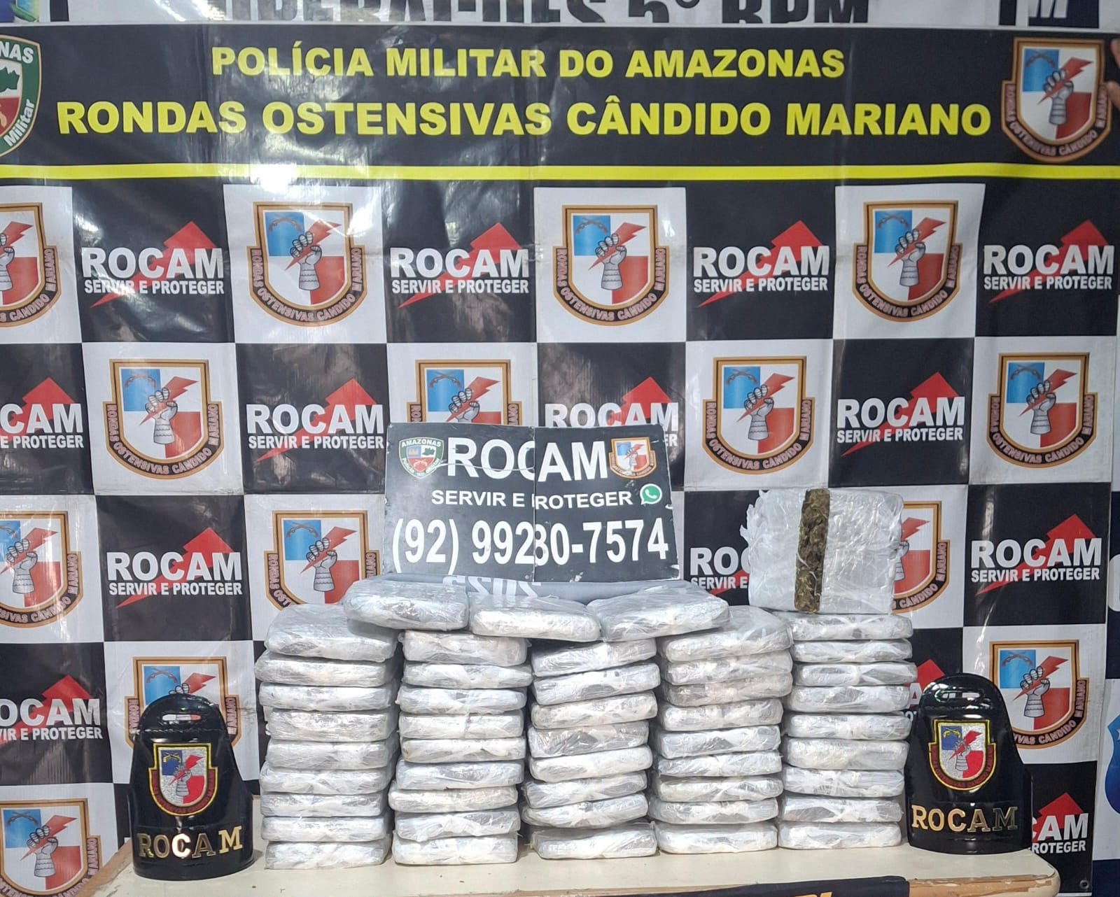 Carga de drogas avaliada em R$ 200 mil é apreendida em Coari