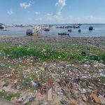 Igarapés despejam lixo na orla da Manaus Moderna e poluem o rio Negro
